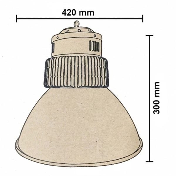 ĐÈN LED NHÀ XƯỞNG 150W