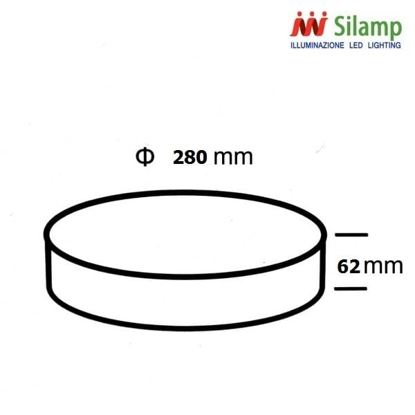  Đèn Led Ốp Trần Ban Công 12W 