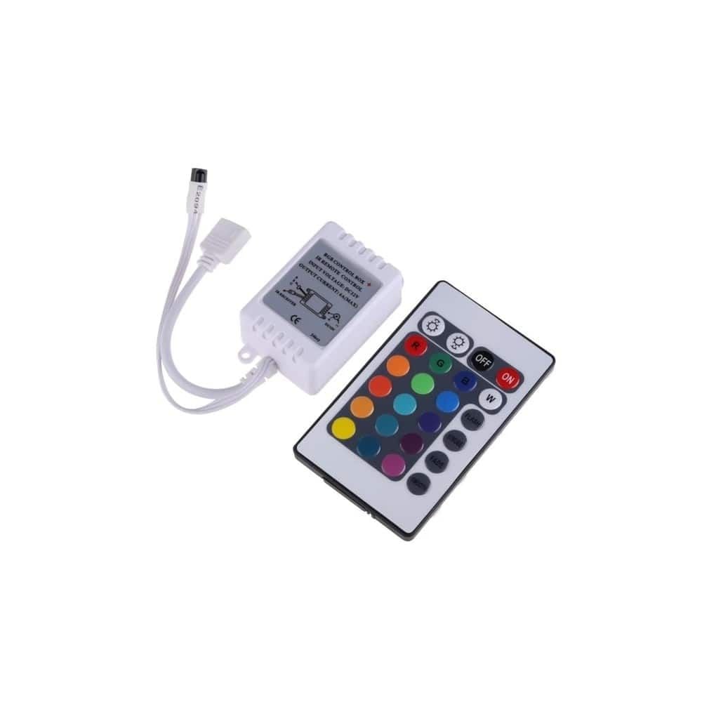 Bộ Điều Khiển Led Dây Nhiều Màu RGB 12v | Remote Control Led RGB 12V