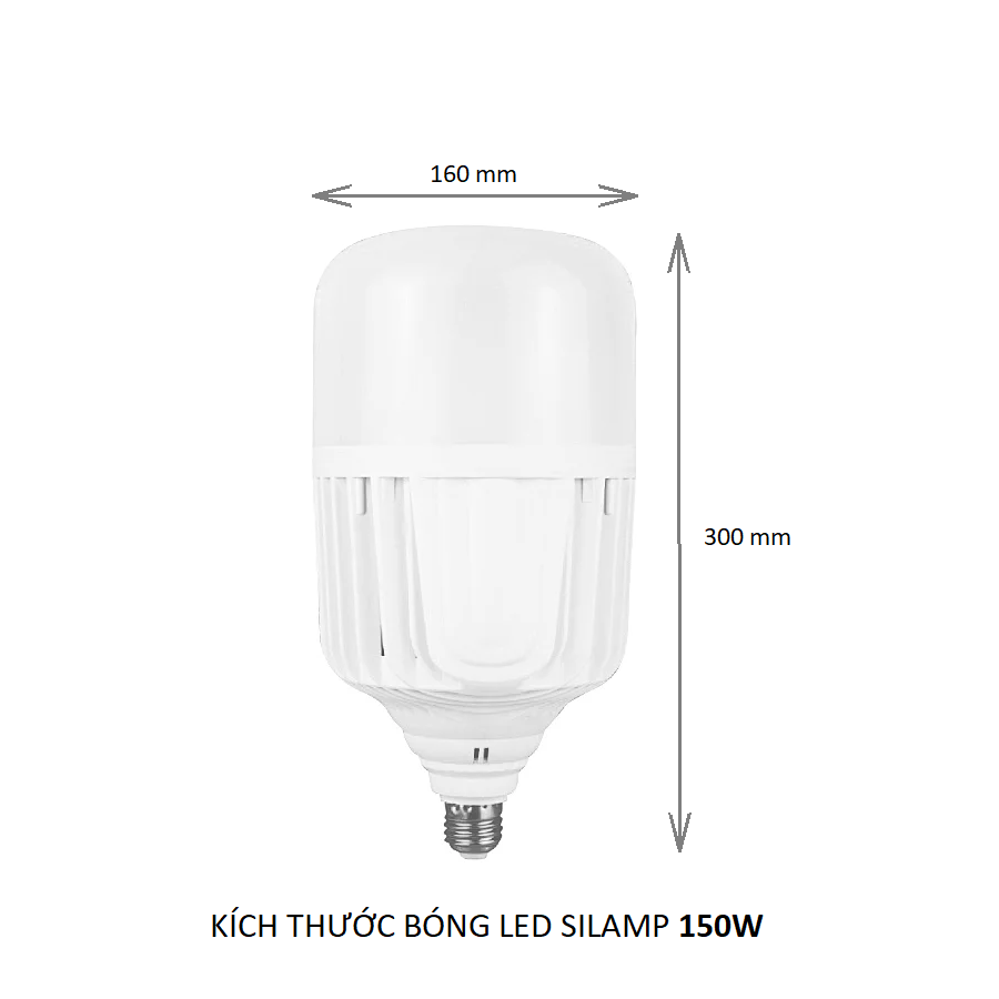 BÓNG ĐÈN LED Búp L67 150W E27