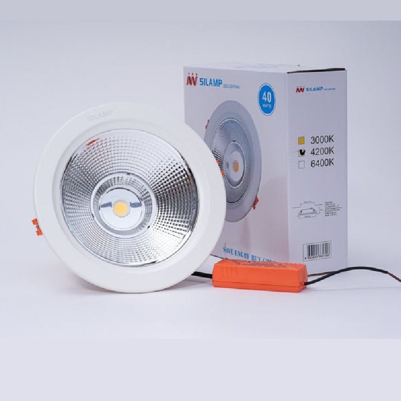 Đèn Led âm trần Cob 40W | Downlight Cob 40W