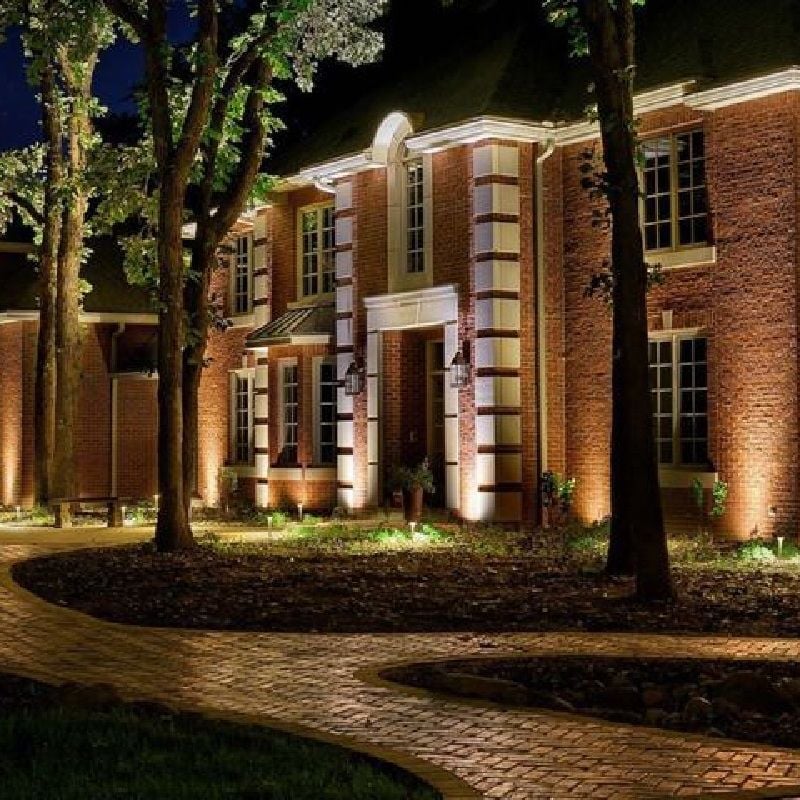 Đèn LED Cắm Cỏ Sân Vườn COB 12W