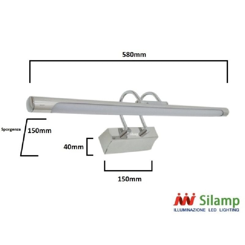 ĐÈN LED SOI GƯƠNG 12W