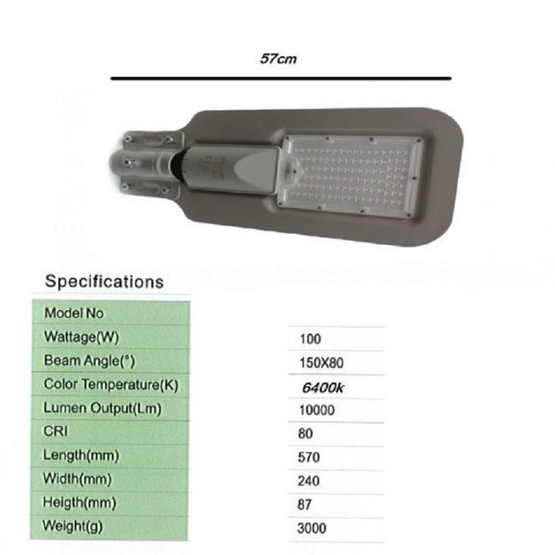 Đèn Led Đường Phố 100W