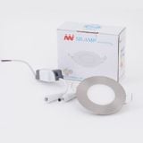  ĐÈN LED TRÒN DOWNLIGHT ÂM TRẦN INOX 3W 