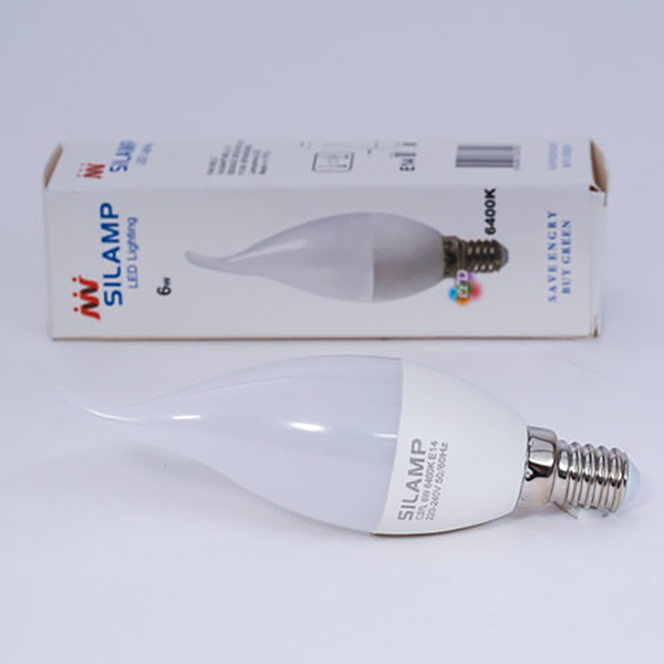 Bóng Đèn LED Nến C37L 6W E14 | Led Candle bulbs