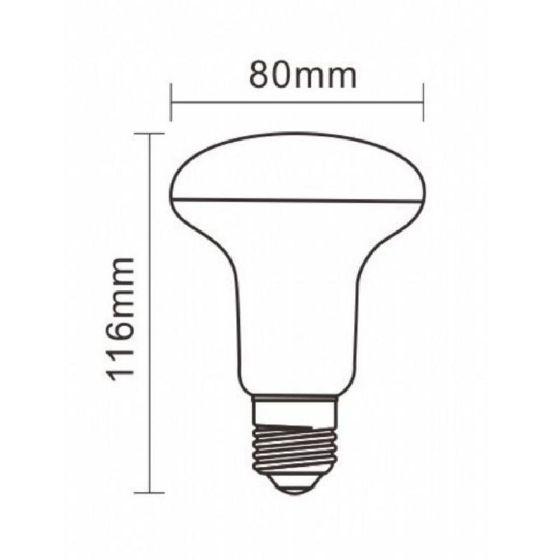 BÓNG ĐÈN LED Búp R80 10W E27