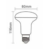  BÓNG ĐÈN LED Búp R80 10W E27 