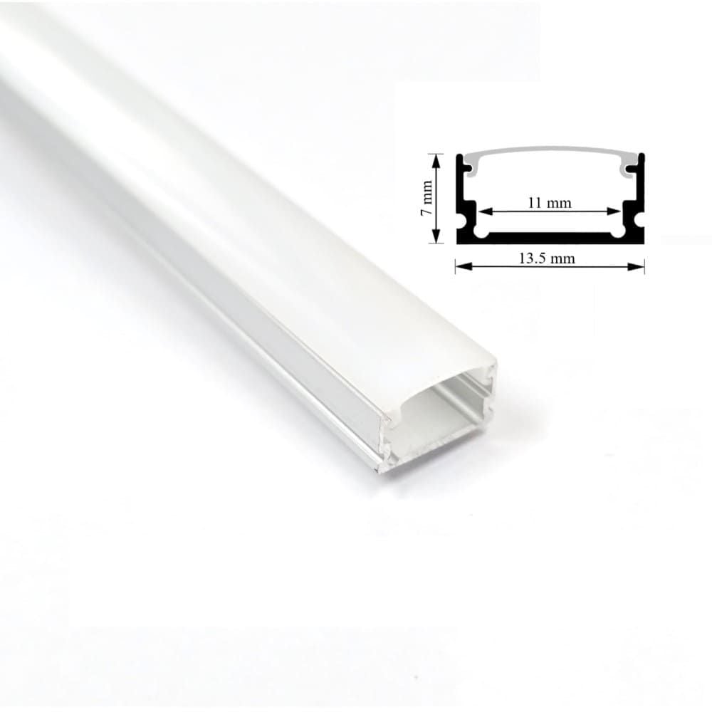Thanh Nhôm Định Hình Led Chữ U | Led Profile Pc Cover U04S_410