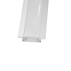 Thanh Nhôm Định Hình Led Dây  Led Profile PC Cover U01S_408