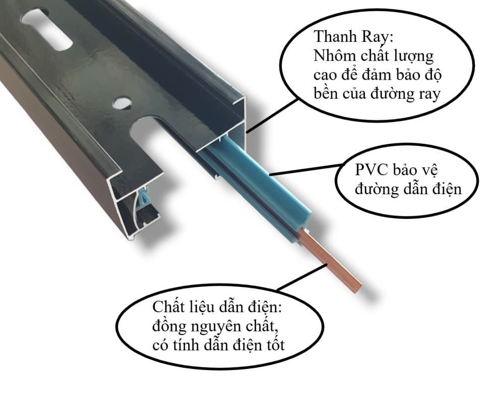  THANH RAY ĐÈN RỌI 2M 