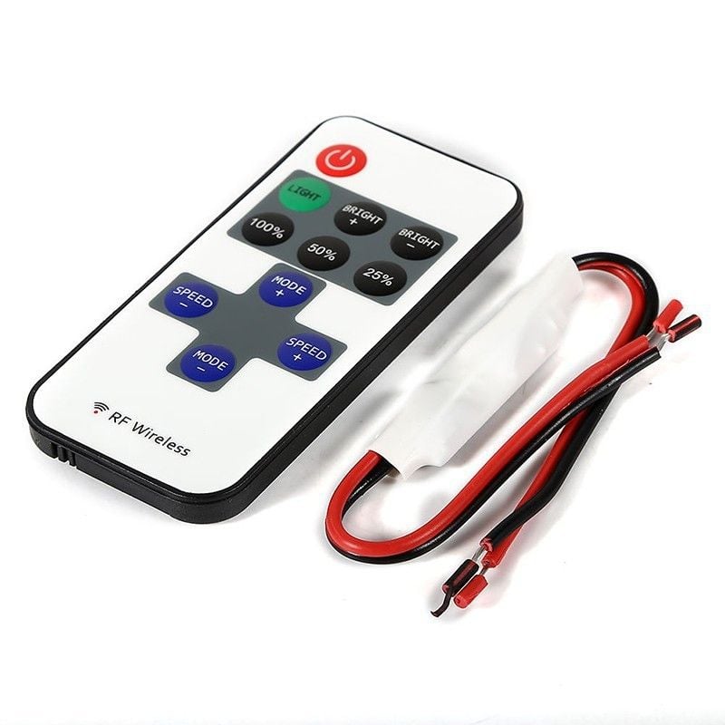Bộ Điều Khiển Led Dây 5-24V | Dimmer Led Dây Có Remote
