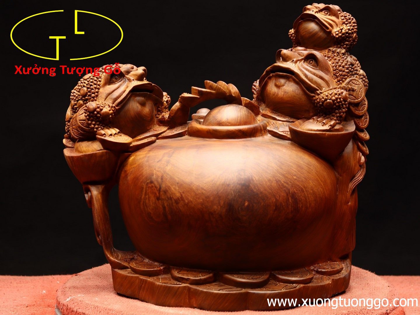 Tam cóc chấn chum tiền gỗ hương ta