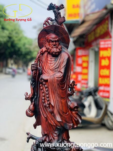 Đạt ma hàng long gỗ trắc