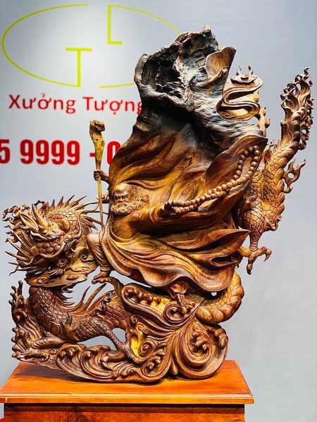 Đạt Ma Hàng Long Gỗ Cẩm