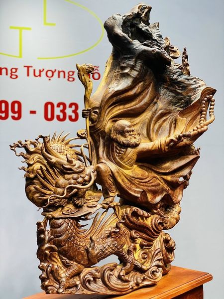 Đạt Ma Hàng Long Gỗ Cẩm