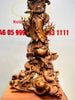 Đạt Ma Tam Long Tam Ngọc Gỗ Sưa