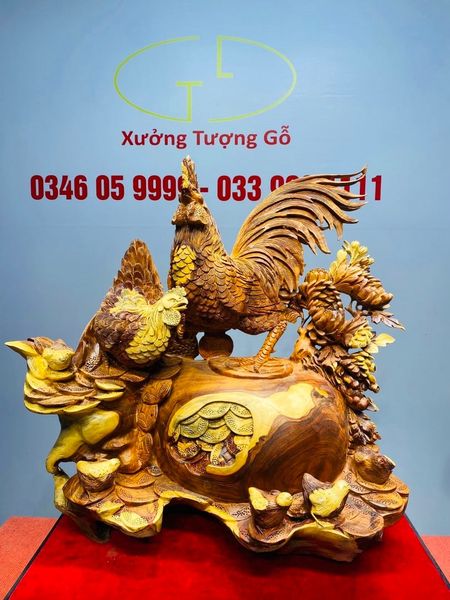 Gia Đình Gà Gỗ Hương Ta