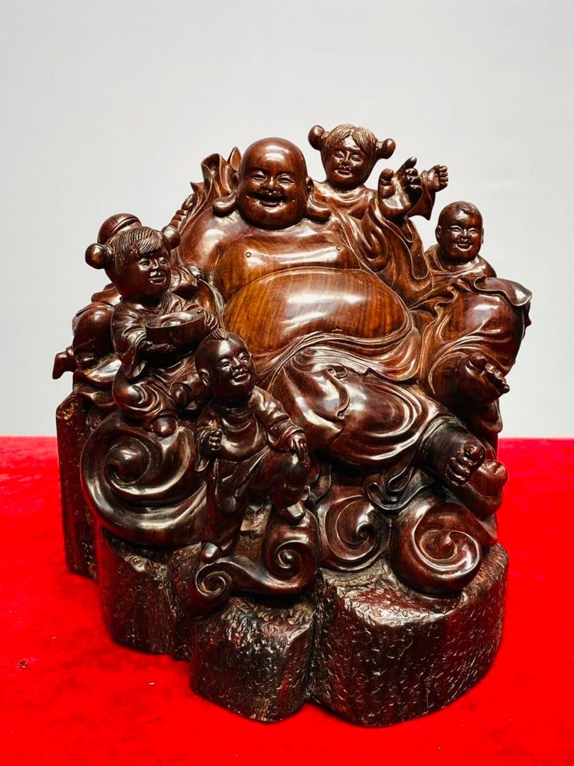 Di Lạc Ngũ Tiểu Gỗ Trắc