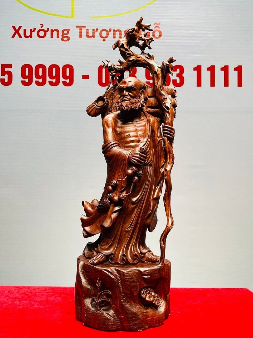 Đạt Ma Gỗ Tử Đàn