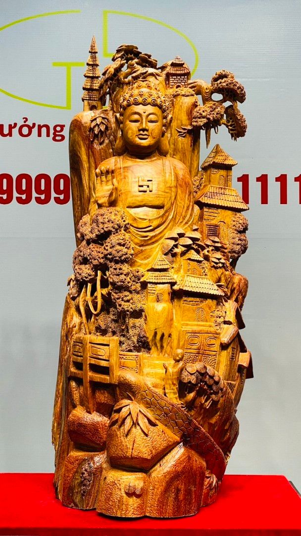 Nhất Tâm Bái Phật Gỗ Sụn Hương