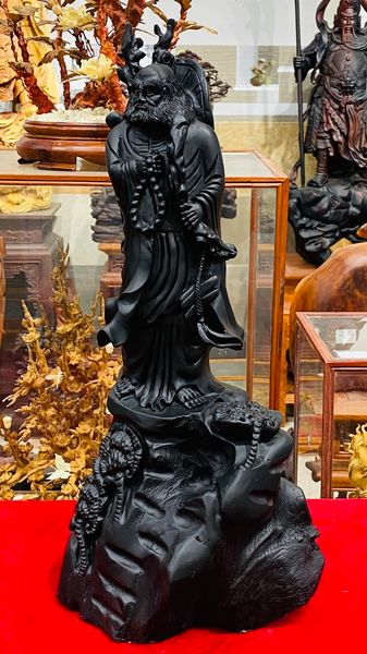 Đạt Ma Gỗ Mun Sừng Khánh Hoà