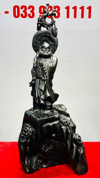 Đạt Ma Gỗ Mun Sừng Khánh Hoà