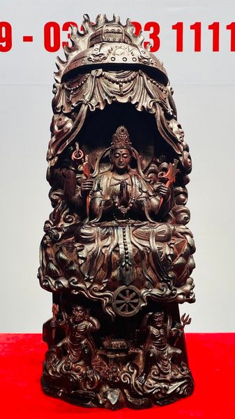 Phật Bà Quan Âm Gỗ Tử Đàn