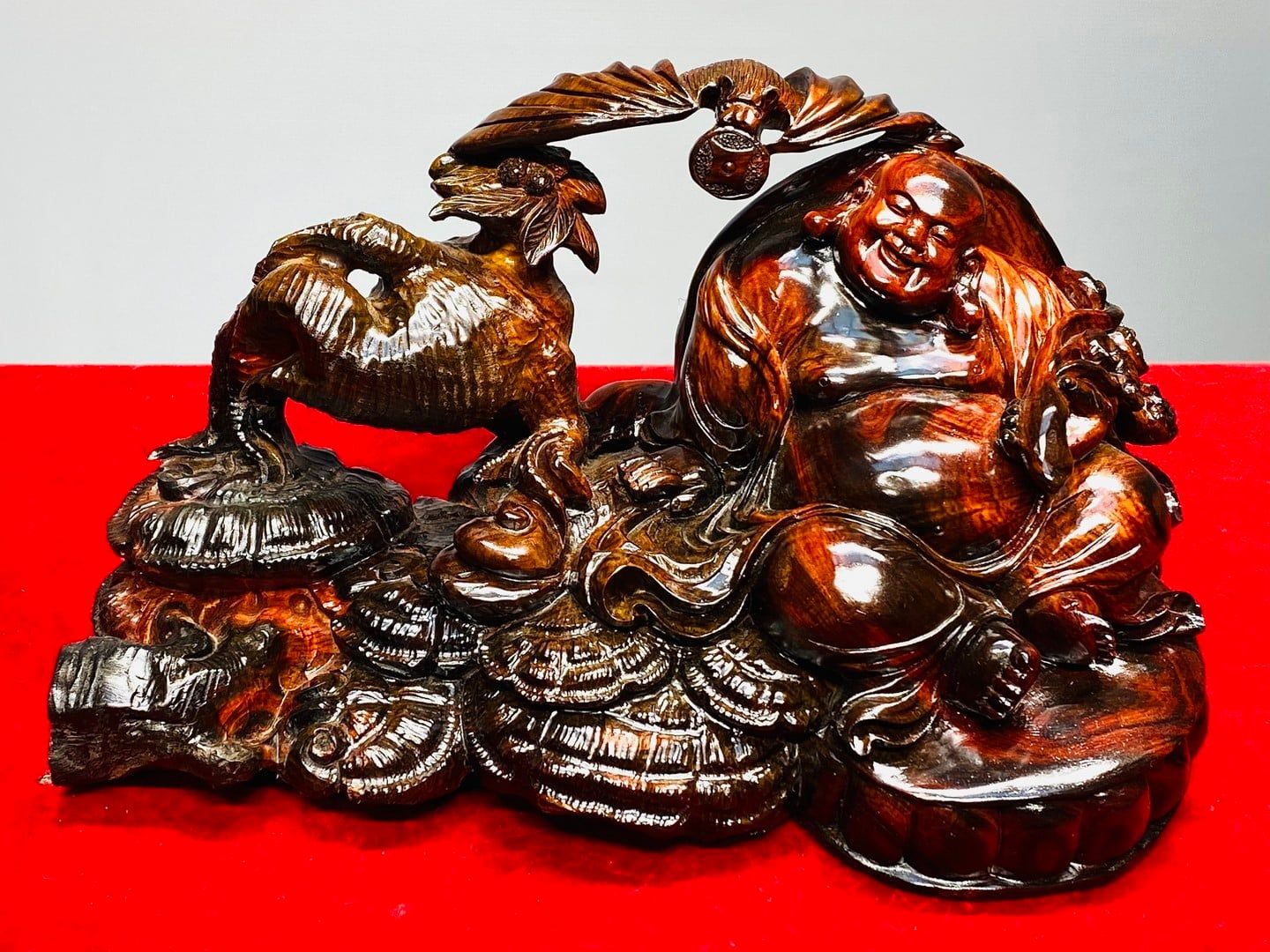 Di Lạc Củ Sâm Gỗ Trắc