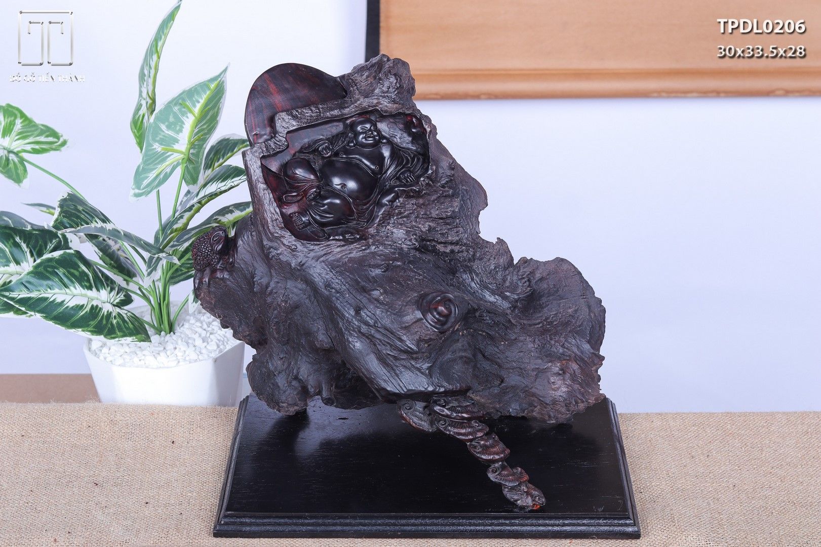 Di Lạc Gỗ Nu Trắc