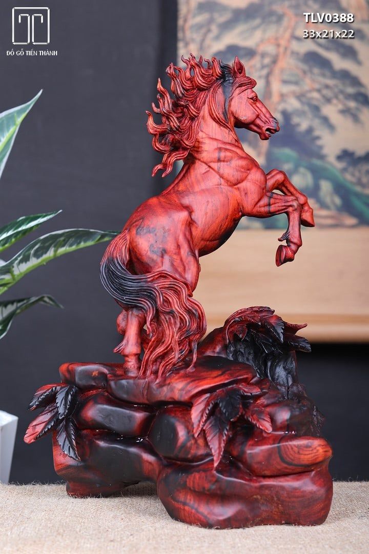 Nhất Mã Gỗ Trắc Đỏ Đen