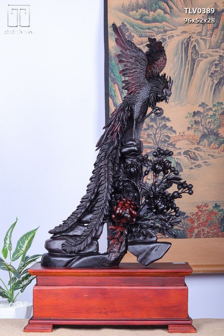Phượng Hoàng Lửa Gỗ Trắc