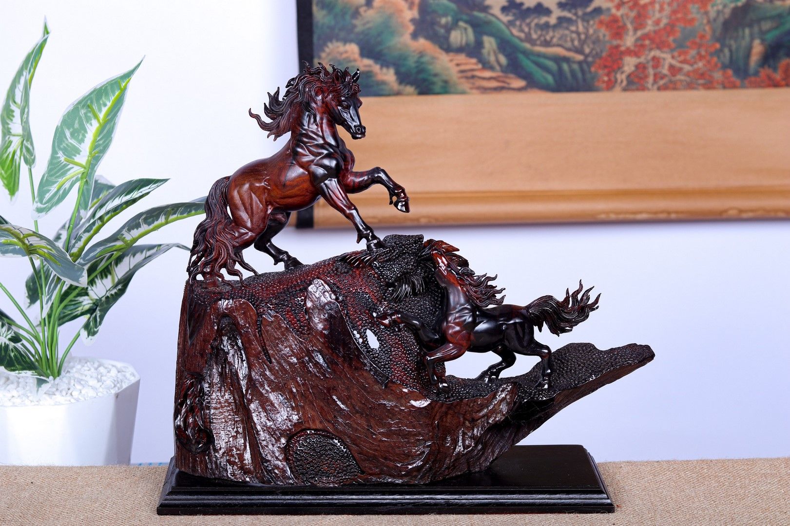 Song Mã Uyên Ương Gỗ Trắc