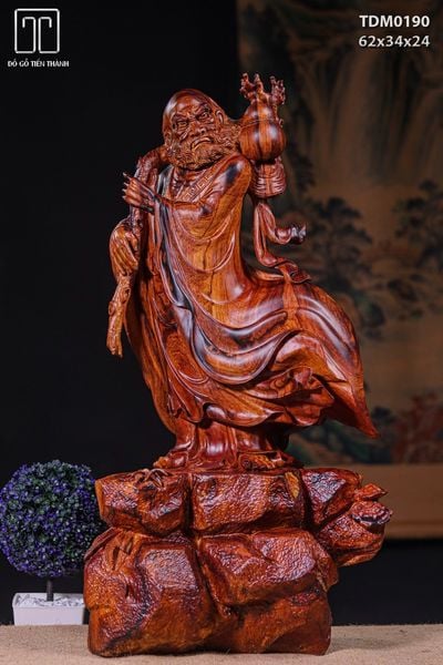 Đạt Ma Gỗ Cẩm Lai