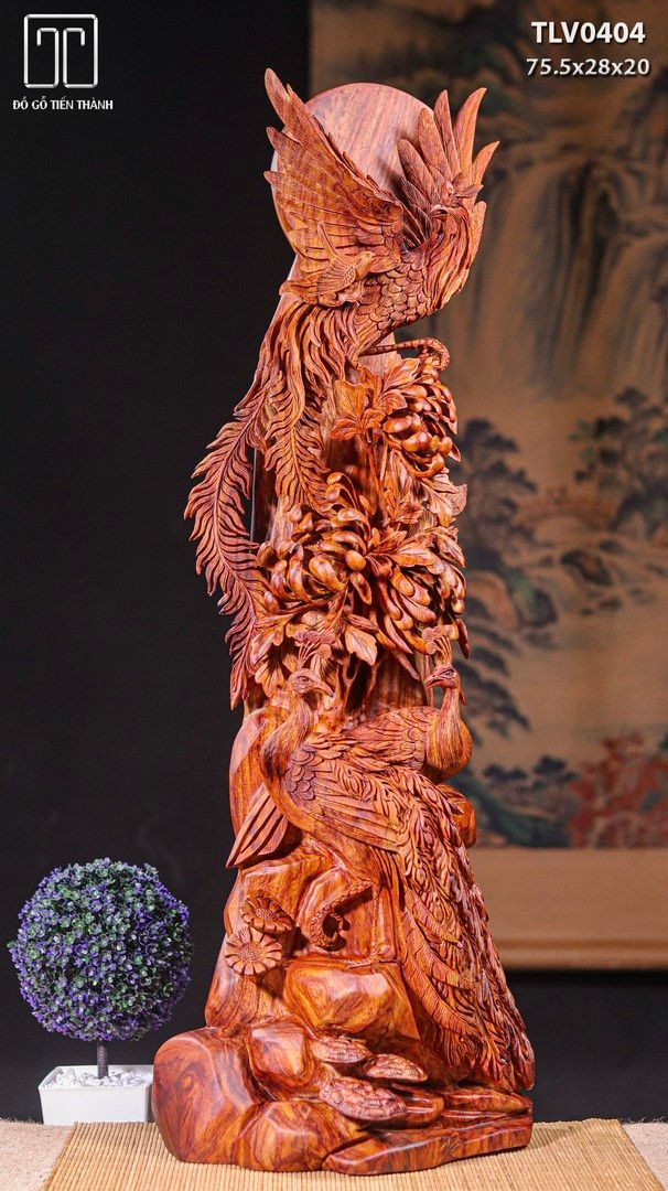 Phu Thê Viên Mãn Gỗ Sưa