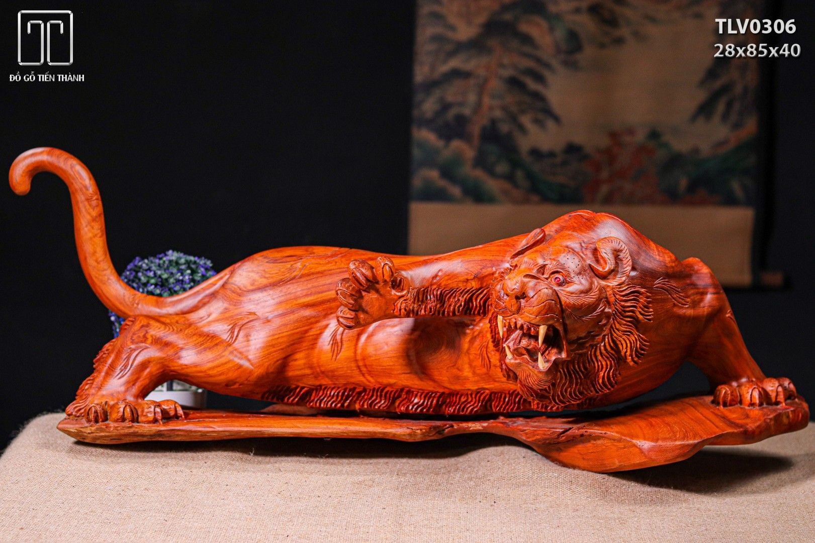 Mãnh Hổ Gỗ Hương