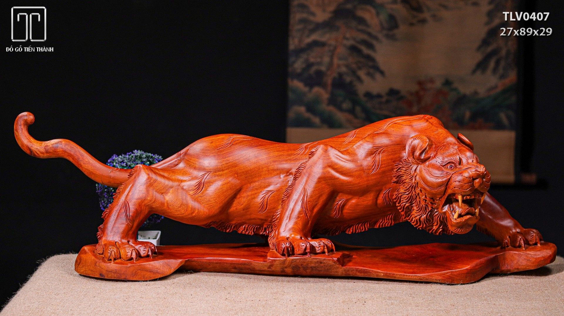 Mãnh Hổ Gỗ Hương