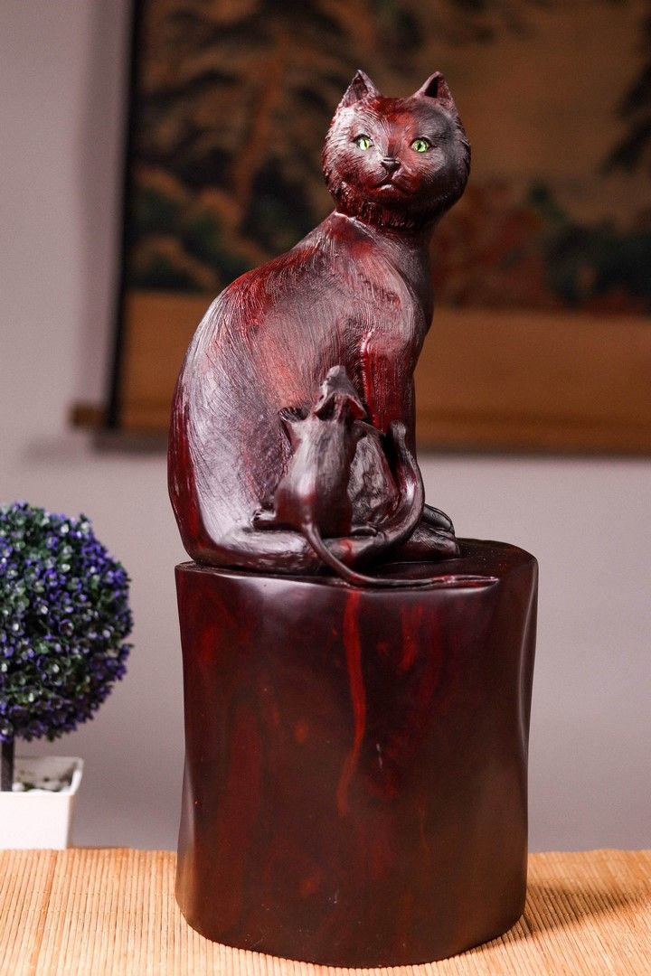 Mèo Chuột Gỗ Tử Đàn