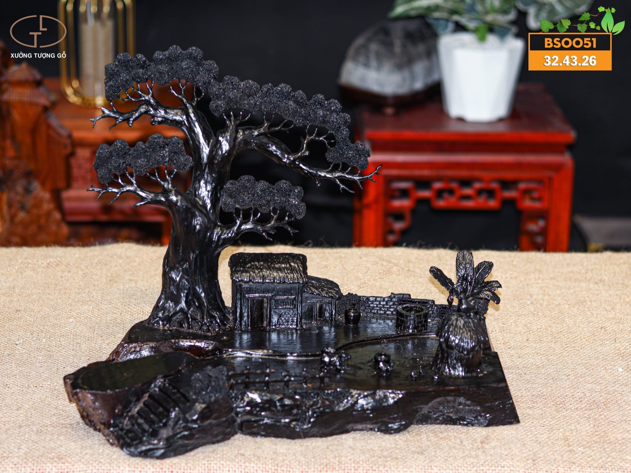 Tiểu cảnh mun xừng