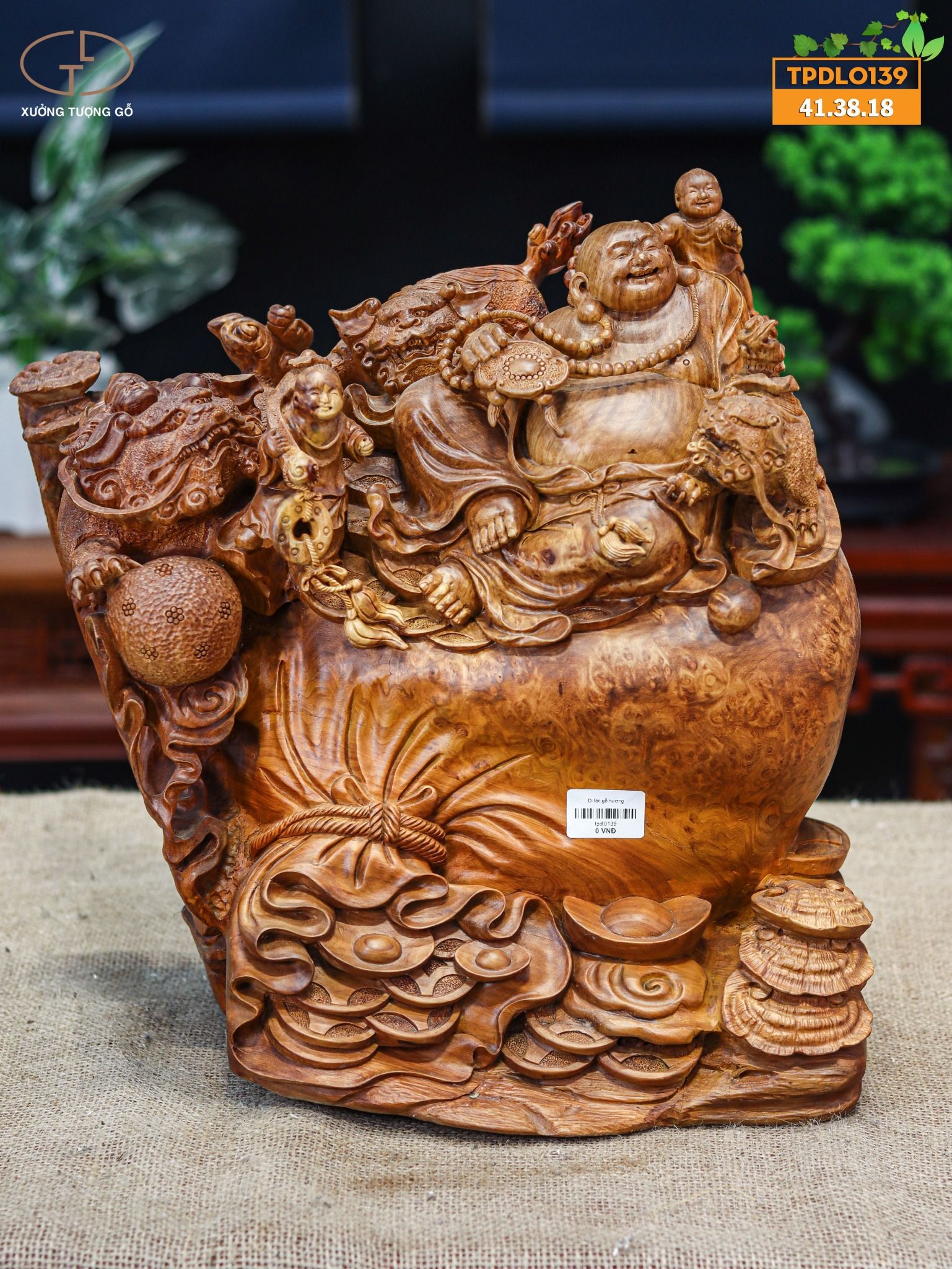 Di lặc gỗ hương