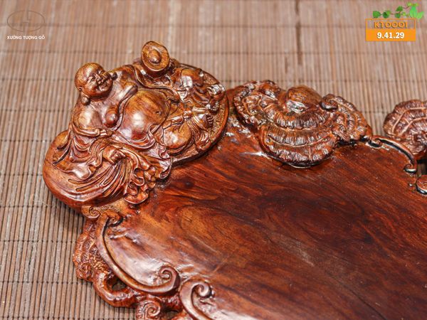 Khay trà gỗ hương