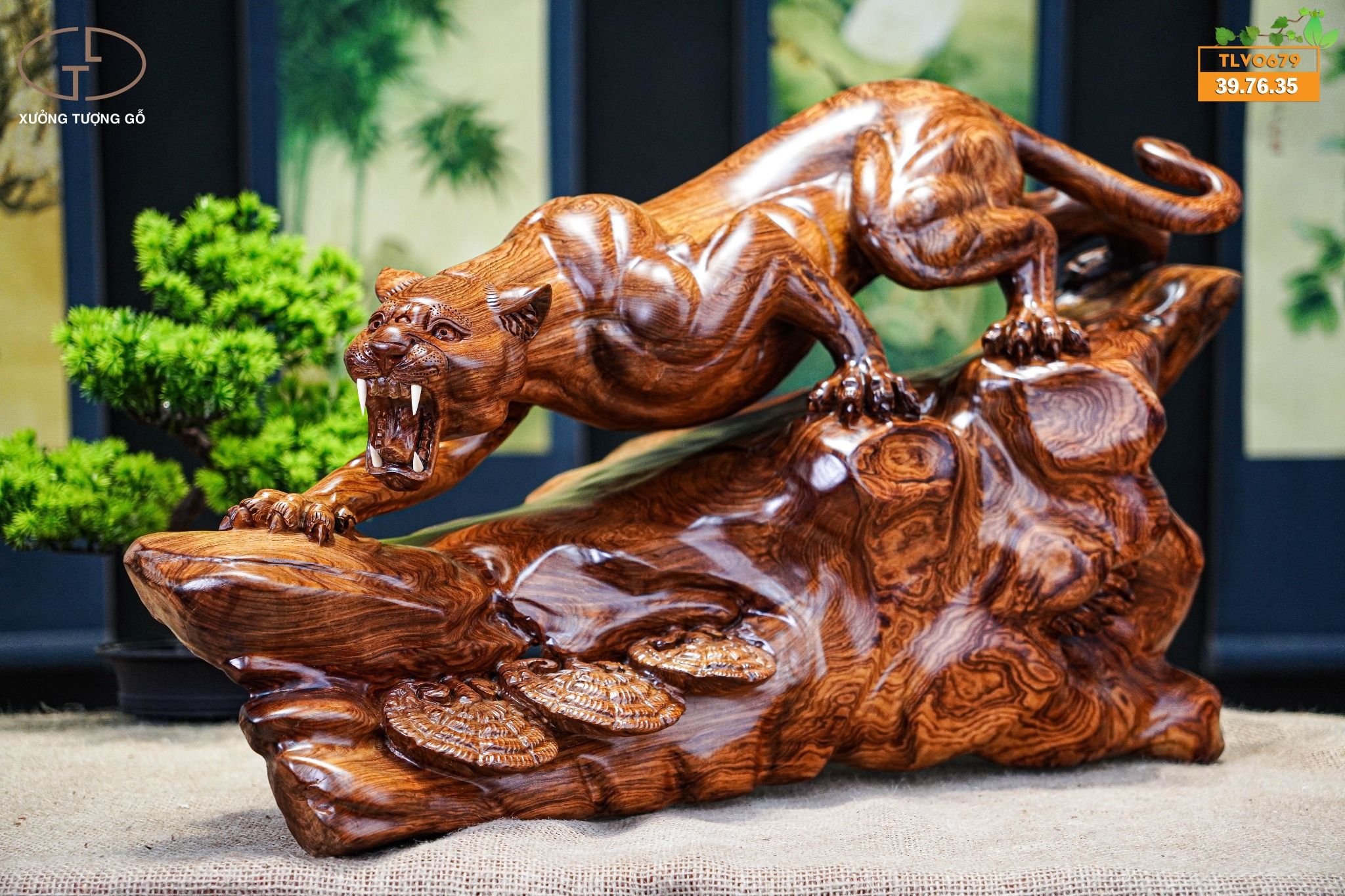 Báo săn mồi gỗ cẩm