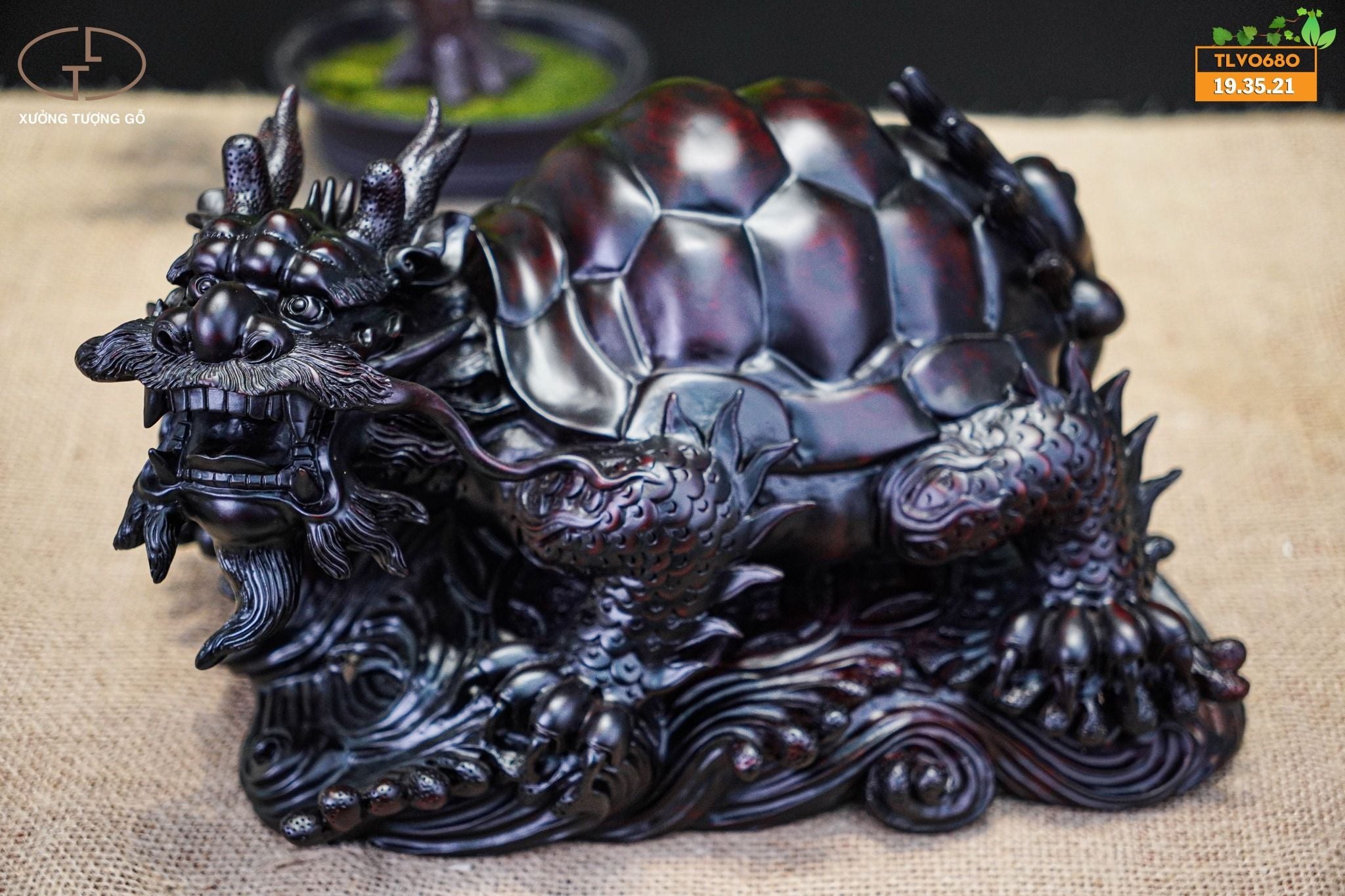 Long quy gỗ trắc