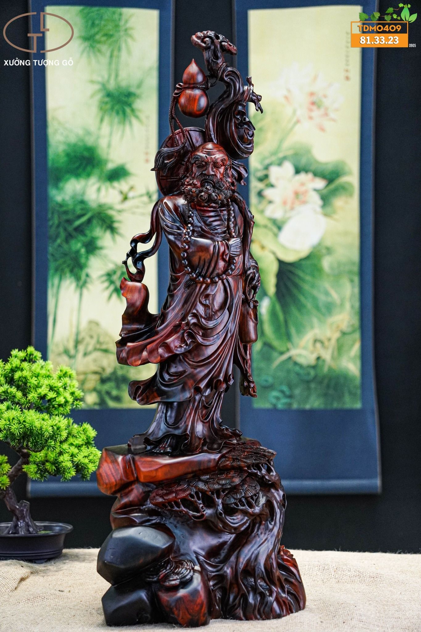 Đạt ma gỗ trắc