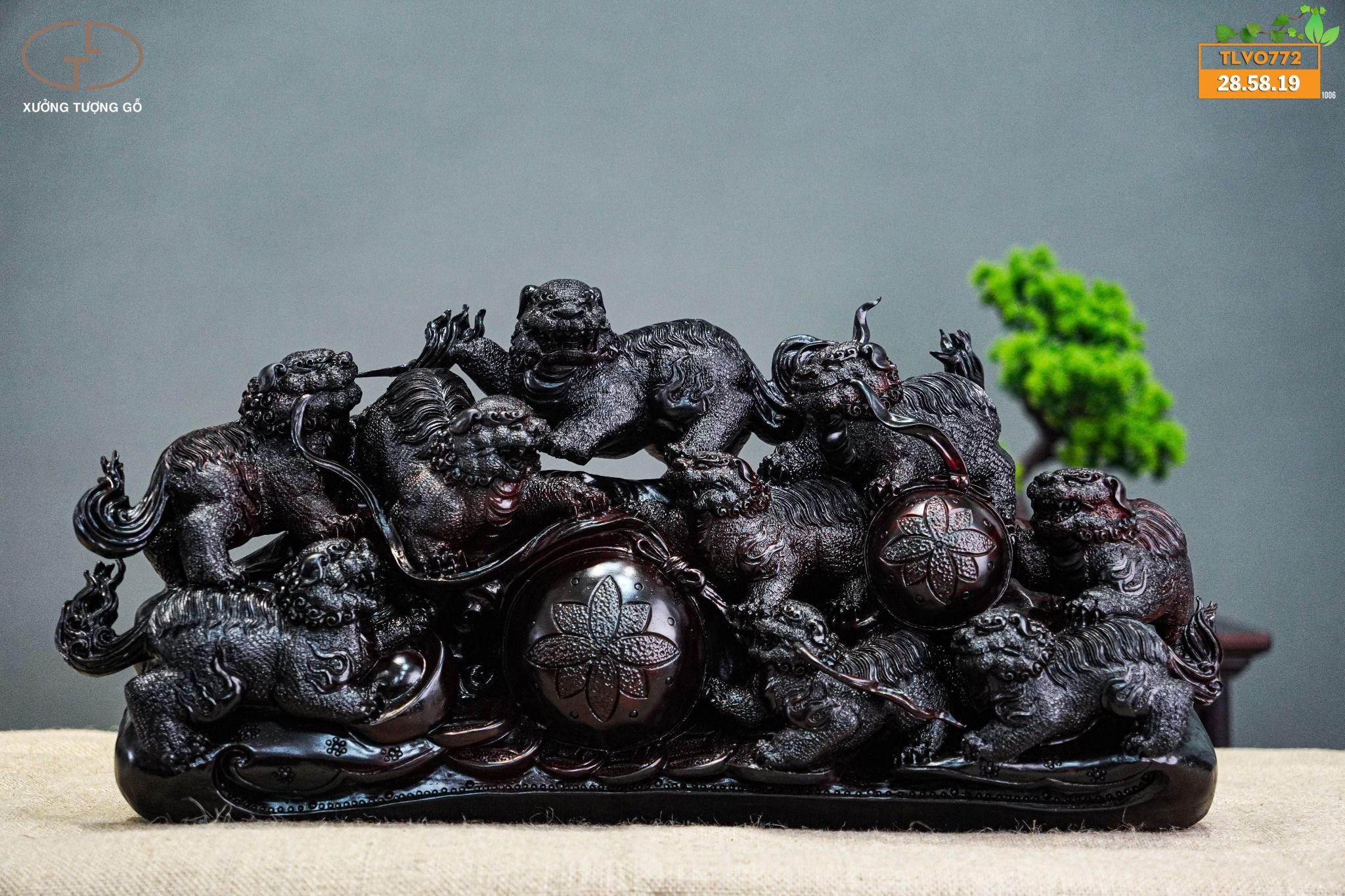 Cửu lân tử đàn tím