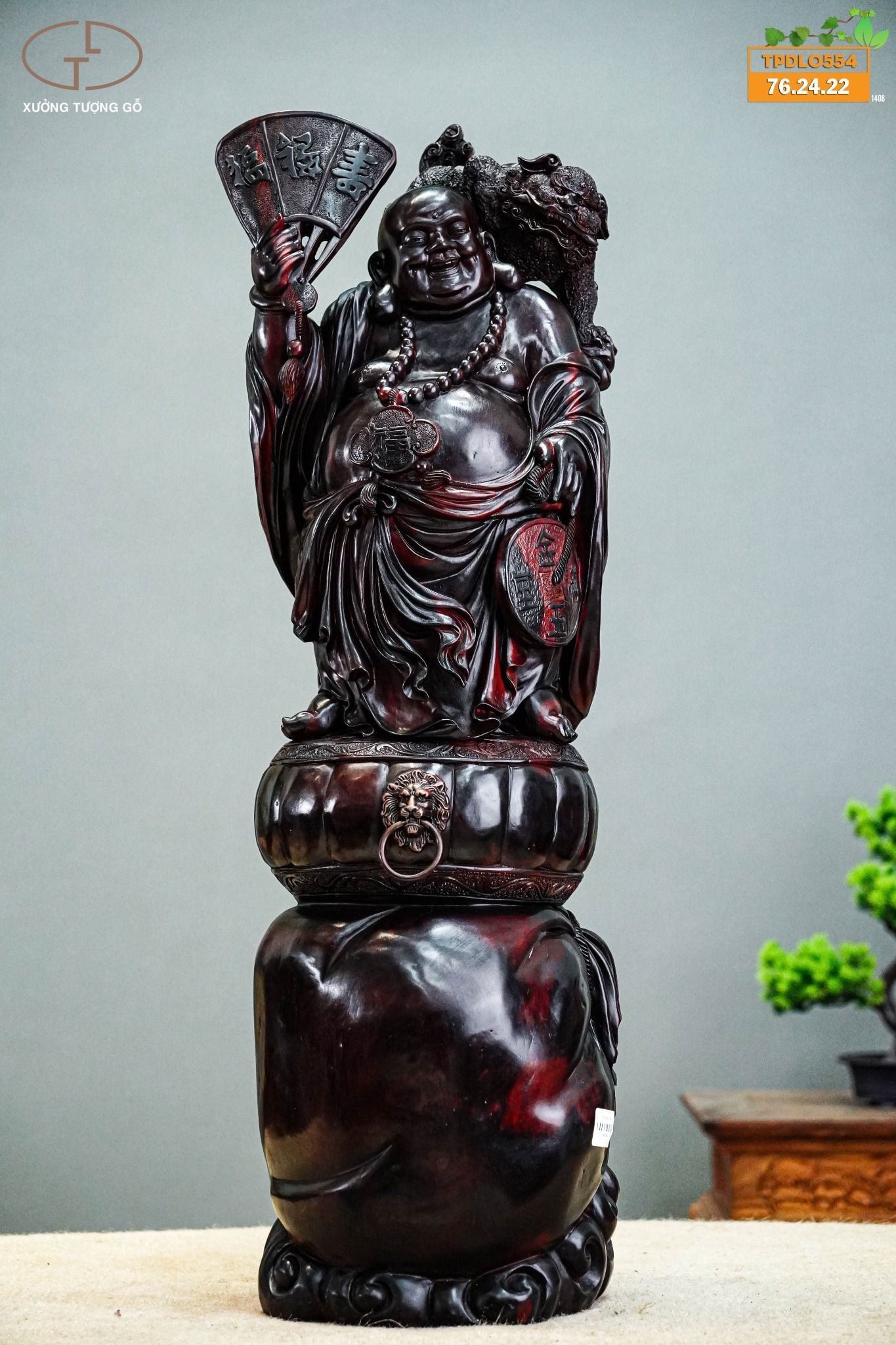 Di lạc gỗ tử đàn