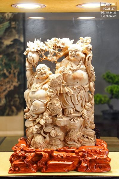 Tượng Nhị Phúc Hoàng Đàn Tuyết Lạng Sơn