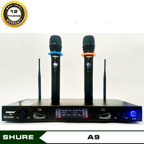  Bộ 02 Micro không dây Shure A9 