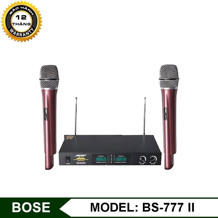 Bộ 02 Micro không dây Bose BS-777 II