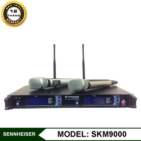  Bộ 02 Micro không dây Sennheiser SKM 9000 - 2 Antenna 